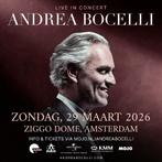 Concert Andrea Bocelli 2 tickets Ziggo Dome 29 maart 2026, Twee personen, Maart