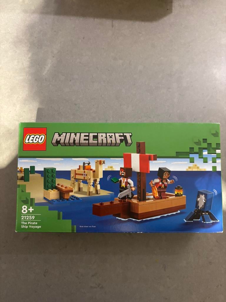 LEGO The Pirate Ship Voyage 1x in elkaar gezet, Kinderen en Baby's, Speelgoed | Duplo en Lego, Ophalen of Verzenden, Zo goed als nieuw