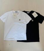 Moncler t shirts, Moncler, Verzenden, Zwart, Nieuw