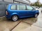 Volkswagen Touran 2.0 TDI AUTOMAAT|NL AUTO&NAP km's, Auto's, Volkswagen, Gebruikt, Navigatiesysteem, Blauw, Origineel Nederlands