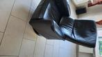 Leren relax stoel, Ophalen, Gebruikt, Bruin, Leer