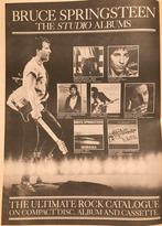 Paginagrote A3 advertentie BRUCE SPRINGSTEEN album releases, Ophalen of Verzenden