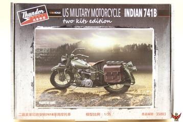 Thunder Model 1/35 US MILITARY MOTORCYCLE INDIAN 741 B beschikbaar voor biedingen