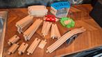 Uitbreidingsset houten treinbaan, Ophalen of Verzenden, Gebruikt, Overige typen