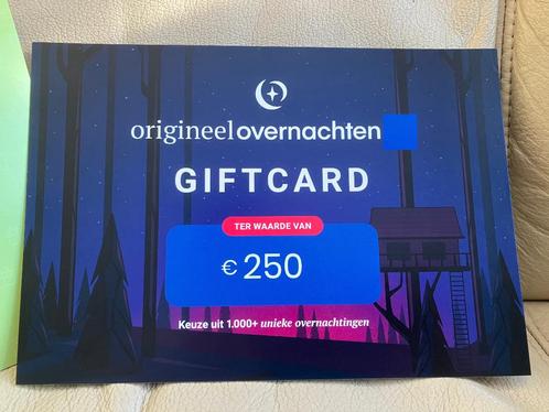 Vakantie waardebon ter waarde van 250 euro, Tickets en Kaartjes, Kortingen en Cadeaubonnen, Twee personen, Overige typen, Kortingsbon