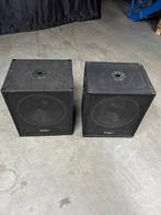 Set Ibiza actieve subwoofers, Audio, Tv en Foto, Luidsprekers, Overige merken, Gebruikt, Ophalen of Verzenden, Subwoofer