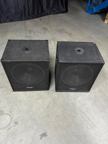 Set Ibiza actieve subwoofers 