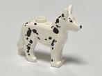 Lego Alsatian / Witte duitse herder met zwarte vlekken