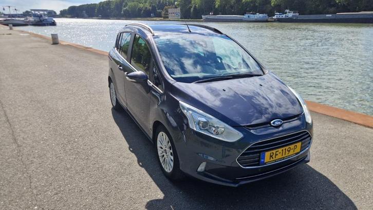 Ford B-Max 1.0 Ecoboost 74KW/100PK 2013 Blauw, Auto's, Ford, Particulier, B-Max, ABS, Airbags, Airconditioning, Bluetooth, Boordcomputer