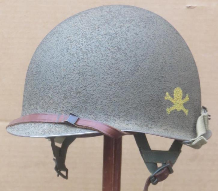 504 Para helm WW2 1944 Airborne M1C Westinghouse liner 82AB, Verzamelen, Militaria | Tweede Wereldoorlog, Helm of Baret, Amerika