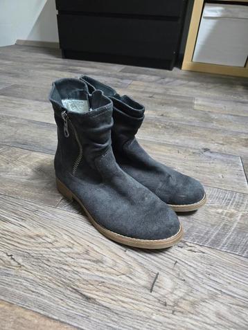 Grijze enkellaarsjes - Maat 41 beschikbaar voor biedingen