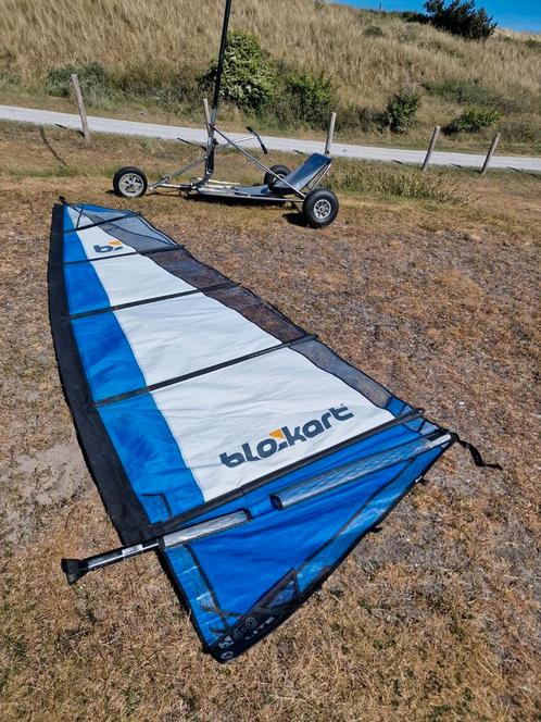 Complete Blokart Pro met 4.0 zeil origineel, Watersport en Boten, Zeilen en Zeiltoebehoren, Gebruikt, Minder dan 15 m², Ophalen