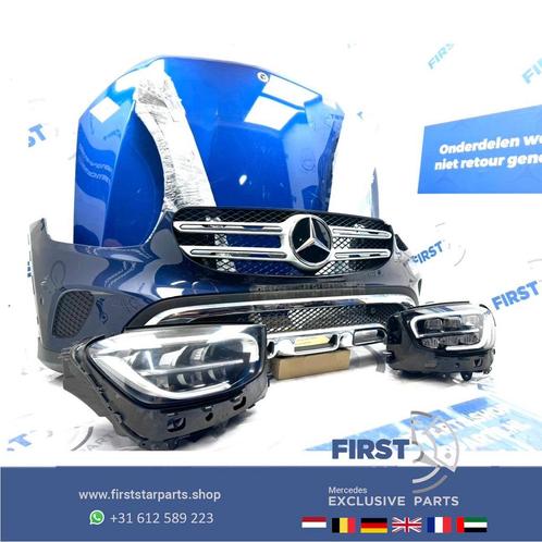 W253 C253 GLC FACELIFT VOORKOP COMPLEET FRONT + DIAMOND GRIL, Auto-onderdelen, Carrosserie en Plaatwerk, Bumper, Mercedes-Benz