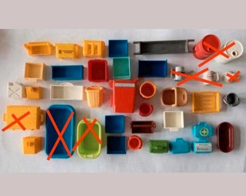 Playmobil onderdelen D tonnen laatjes bakken, Kinderen en Baby's, Speelgoed | Playmobil, Zo goed als nieuw, Ophalen of Verzenden