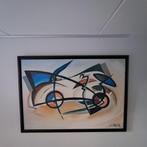 Abstract werk Art print Sports Car by Alfred Gocket, Ophalen of Verzenden