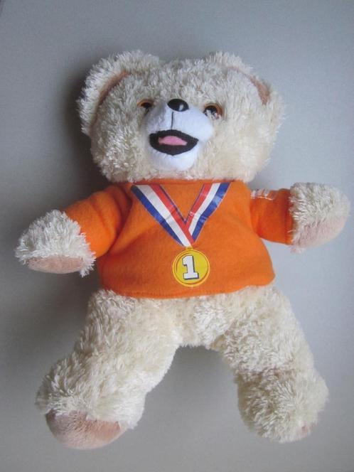 Robijn Robijntje beer beertje NOC*NSF oranje fleece trui, Kinderen en Baby's, Speelgoed | Knuffels en Pluche, Nieuw, Beer, Ophalen of Verzenden