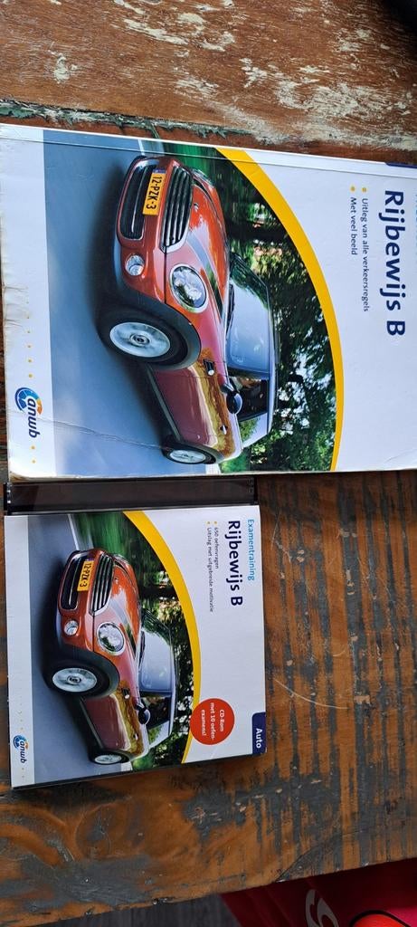 Auto theorie boek en cd rom, Ophalen, Zo goed als nieuw, Algemeen