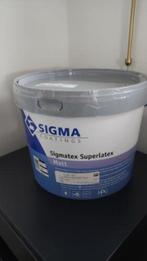 Sigmatex Superlatex Matt 10 liter, Ophalen, Beige, Nieuw, Verf