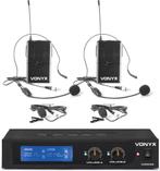 draadloze headset microfoons met ontvanger, Ophalen of Verzenden, Zo goed als nieuw, Overige typen, Draadloos