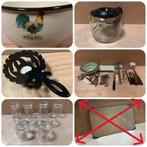 046 Keukengerei / Theelichtje / Snijplank / Potten / Schalen, Nieuw, Ophalen of Verzenden, Overige stijlen, Glas