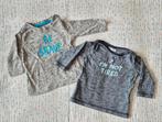 Baby T-shirts met lange mouwen, maat 56,, set van 7 stuks, Newborn, Jongetje of Meisje, Ophalen of Verzenden, Zo goed als nieuw