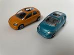 model Citroën C3 , blauw oranjegoud Majorette 1/50, Ophalen of Verzenden, Gebruikt, Auto, Majorette