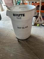 Brute rubbermaid afval containers prullenbak 4 stuks, Ophalen, Kunststof, Gebruikt, 50 tot 75 cm