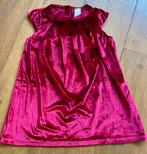 C&A fluwelen glanzend rode feestjurk met gouden glitters -92, Kinderen en Baby's, Kinderkleding | Maat 92, C&A, Meisje, Ophalen of Verzenden