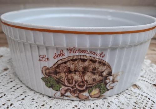 Vintage Franse casserole, La Sole Normande, Pillivuyt, Antiek en Kunst, Curiosa en Brocante, Ophalen of Verzenden