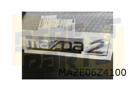 Mazda 2 embleem tekst  ''Mazda 2'' achterzijde Origineel!  D, Auto-onderdelen, Carrosserie en Plaatwerk, Mazda, Nieuw, Verzenden