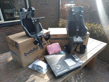 Bobike Mini exclusive en exclusive maxi fietsstoel set antra