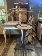 Papegaaien standaard Amy, Dieren en Toebehoren, Vogels | Hokken en Kooien, Ophalen, Nieuw, Metaal, Overige typen