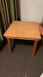 Tafel Salontafel Bijzettafel, Huis en Inrichting, Gebruikt, 75 cm of meer, Rechthoekig, Hout