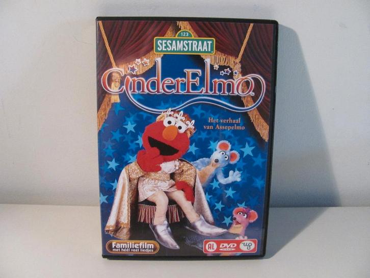 Sesamstraat Cinder Elmo DVD / Film, Cd's en Dvd's, Dvd's | Kinderen en Jeugd, Gebruikt, Film, Komedie, Alle leeftijden, Ophalen of Verzenden
