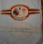 Sigarenbandje Real Madrid- Fiorentina 1957, Ophalen of Verzenden, Nieuw, Sigarenbandjes