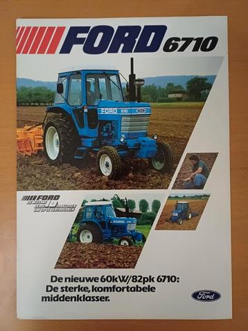 Folder Ford 6710 Nederlandstalig  beschikbaar voor biedingen