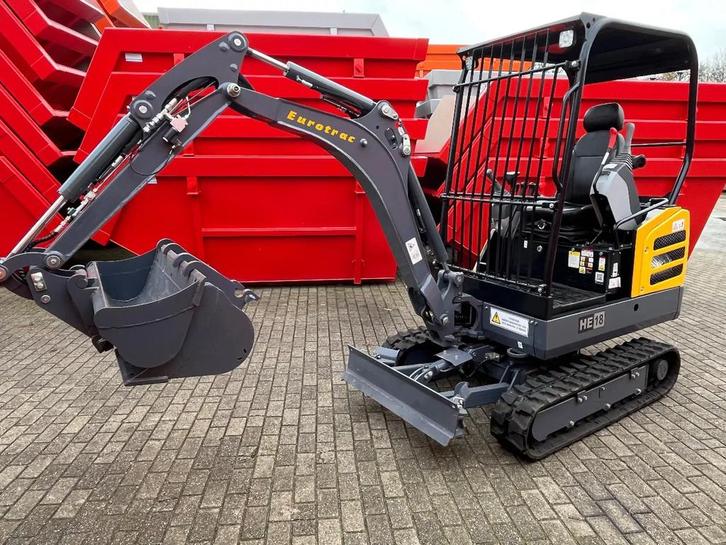 Eurotrac HE 18 Eurotrac (D1105) Kubota NIEUW! scherpe prijs, Zakelijke goederen, Machines en Bouw | Kranen en Graafmachines, Graafmachine