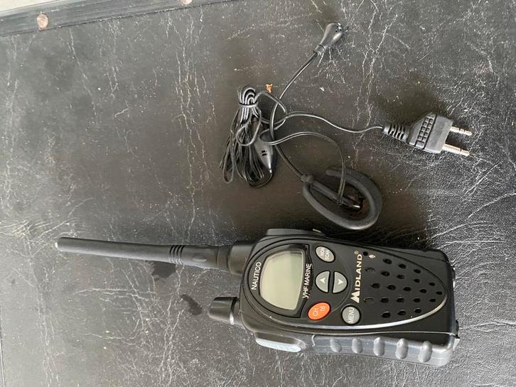 Marifoon midland handheld, Watersport en Boten, Navigatiemiddelen en Scheepselektronica, Gebruikt, Communicatie, Ophalen