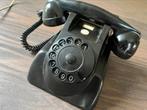 Mooie Antieke Bakelieten Telefoon Zwart, Verzenden