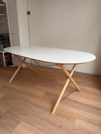 Ikea Dalshult ovalen eettafel, Ophalen, 50 tot 100 cm, Zo goed als nieuw, 150 tot 200 cm