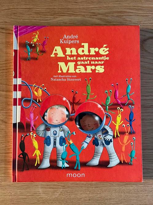 Natascha Stenvert - Andre het astronautje gaat naar Mars, Boeken, Kinderboeken | Kleuters, Zo goed als nieuw, Ophalen of Verzenden