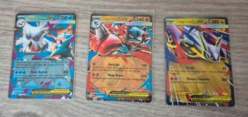 Drie Ex kaarten Mega Evolution beschikbaar voor biedingen