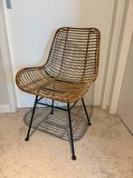 Rotan stoel, Huis en Inrichting, Stoelen, Ophalen, Zo goed als nieuw, Bruin, Eén