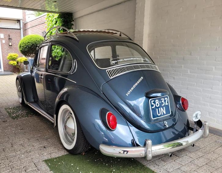 Volkswagen Kever Chroom bumpers !, Auto-onderdelen, Carrosserie en Plaatwerk, Bumper, Volkswagen, Voor, Achter, Rechts, Gebruikt