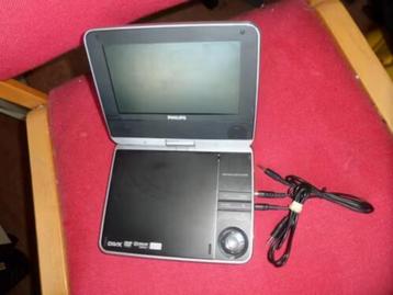 Draagbare DVD speler - Philips PD7020/12 - 2 kabels beschikbaar voor biedingen