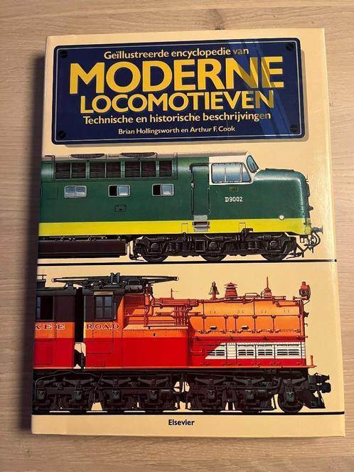 Boek – Geïllustreerde encyclopedie van moderne locomotieven, Boeken, Vervoer en Transport, Gelezen, Trein, Ophalen of Verzenden