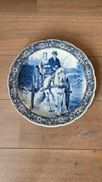 Delfts blauw bord, Antiek en Kunst, Ophalen of Verzenden