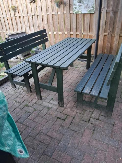 Mooie tuinset, Tuin en Terras, Tuinsets en Loungesets, Gebruikt, Hout, Ophalen