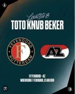 Feyenoord - AZ (KNVB Beker) 2x, Verzamelen, Sportartikelen en Voetbal, Ophalen of Verzenden, AZ