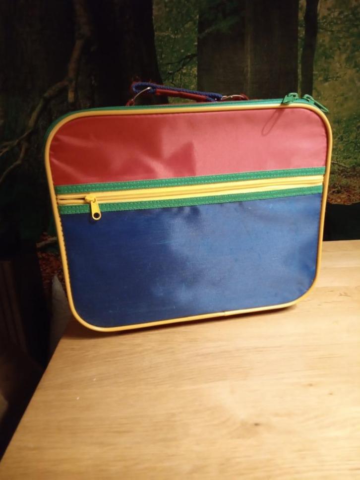 Kinderkoffer, Sieraden, Tassen en Uiterlijk, Koffers, Gebruikt, Overige materialen, Minder dan 50 cm, Minder dan 35 cm, Ophalen of Verzenden